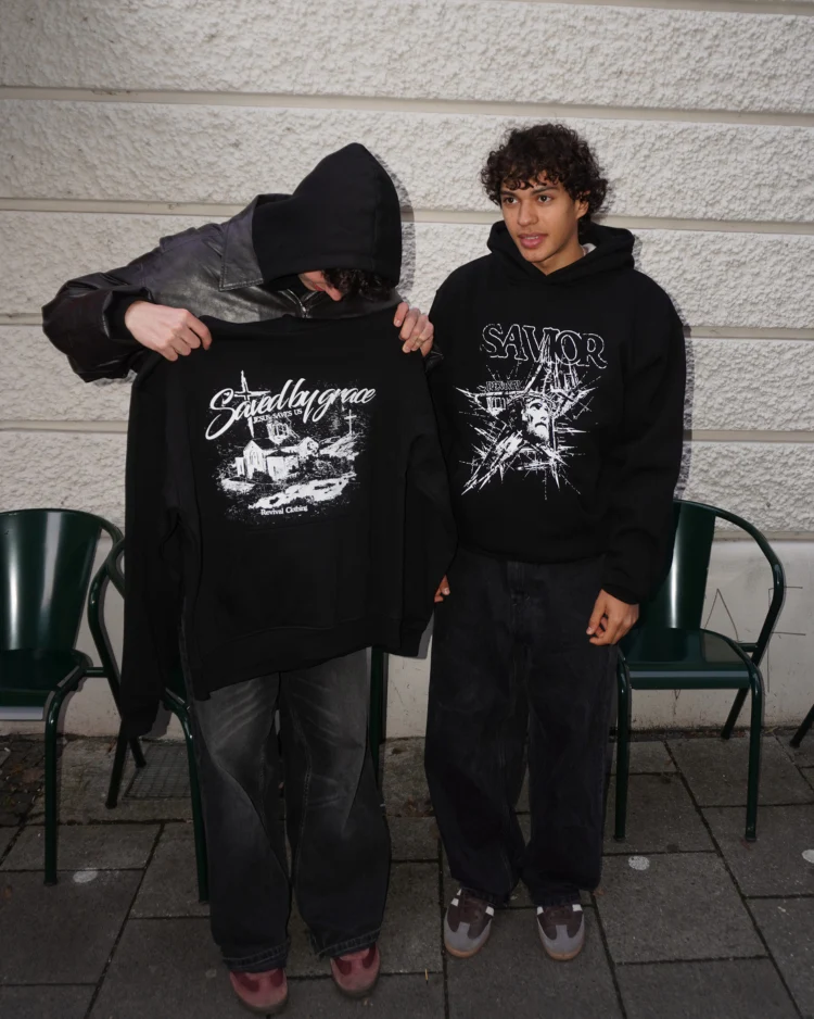 Saved by Grace - Hoodie - Image 4